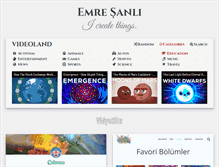 Tablet Screenshot of emresanli.com